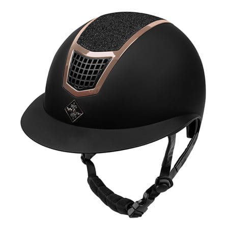 Kask Fair Play QUANTINUM Eclipse Rosegold W-V - Cavalo
